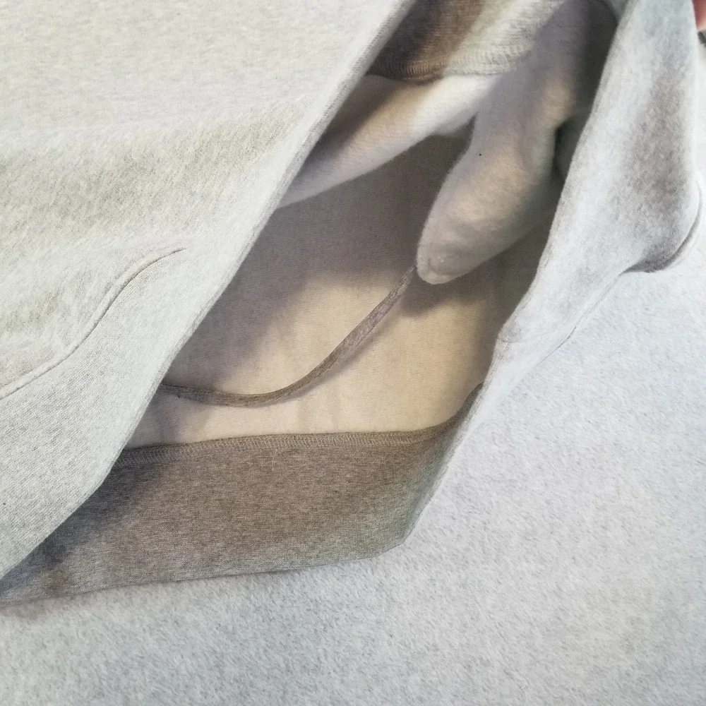 Polo Ralph Lauren Sweater Mens Extra Large Grey 1/4 Zip Fleece Mock Neck Pony